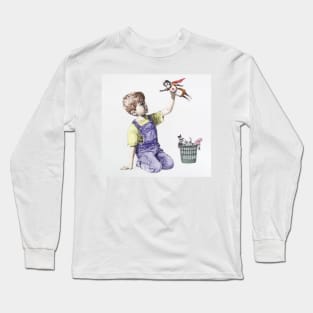 Banksy's Game Changer Long Sleeve T-Shirt